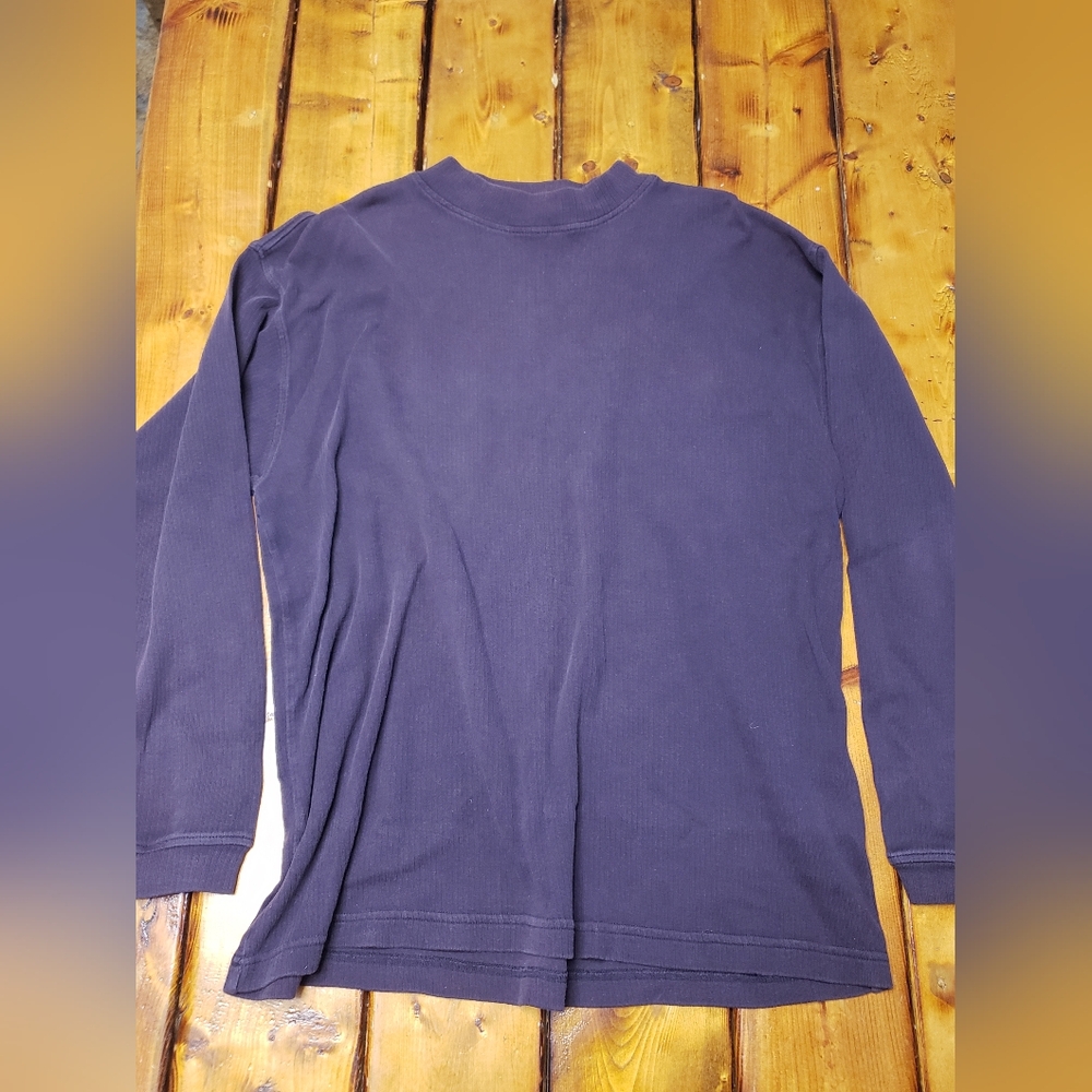 Van Heusen Dark Blue Long Sleeve Tee